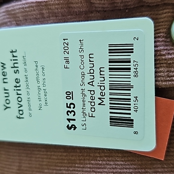 MARINE layer LS lightweight snap card shirt - Picture 6 of 7